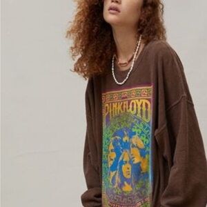 Urban Outfitters Brown Pink Floyd Sweatshirt